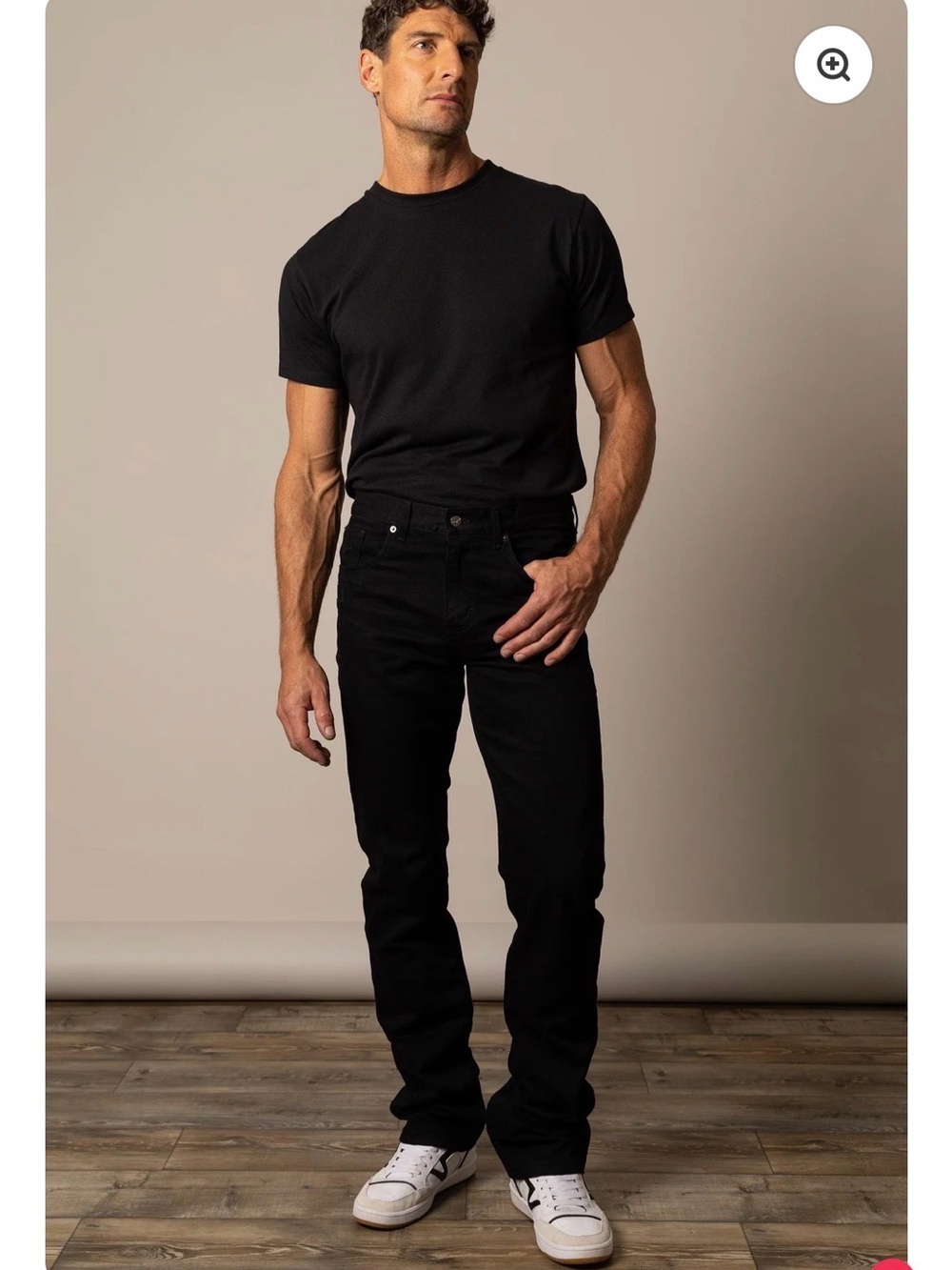 Men’s James Kimes Ranch black Jeans 31/32L